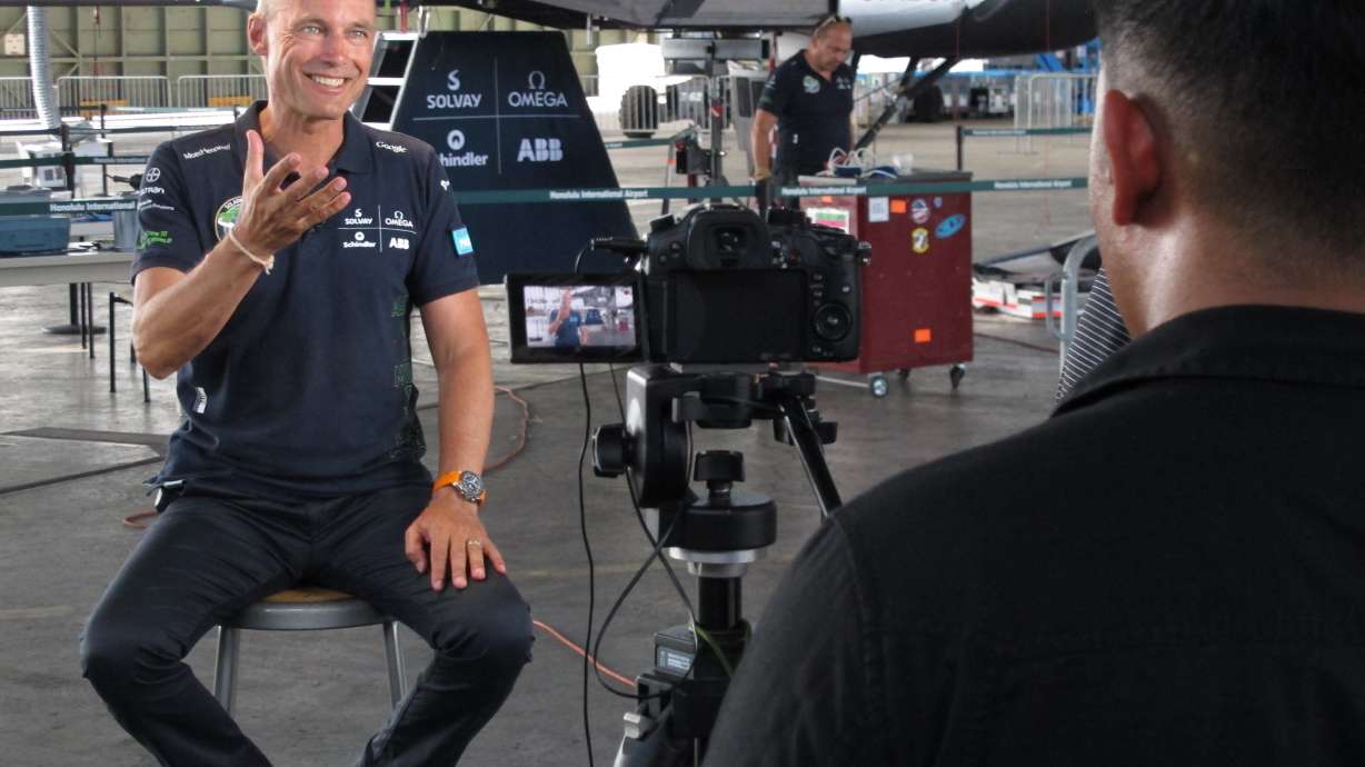 Solar plane pilots: Rapid climb, descent stressed batteries