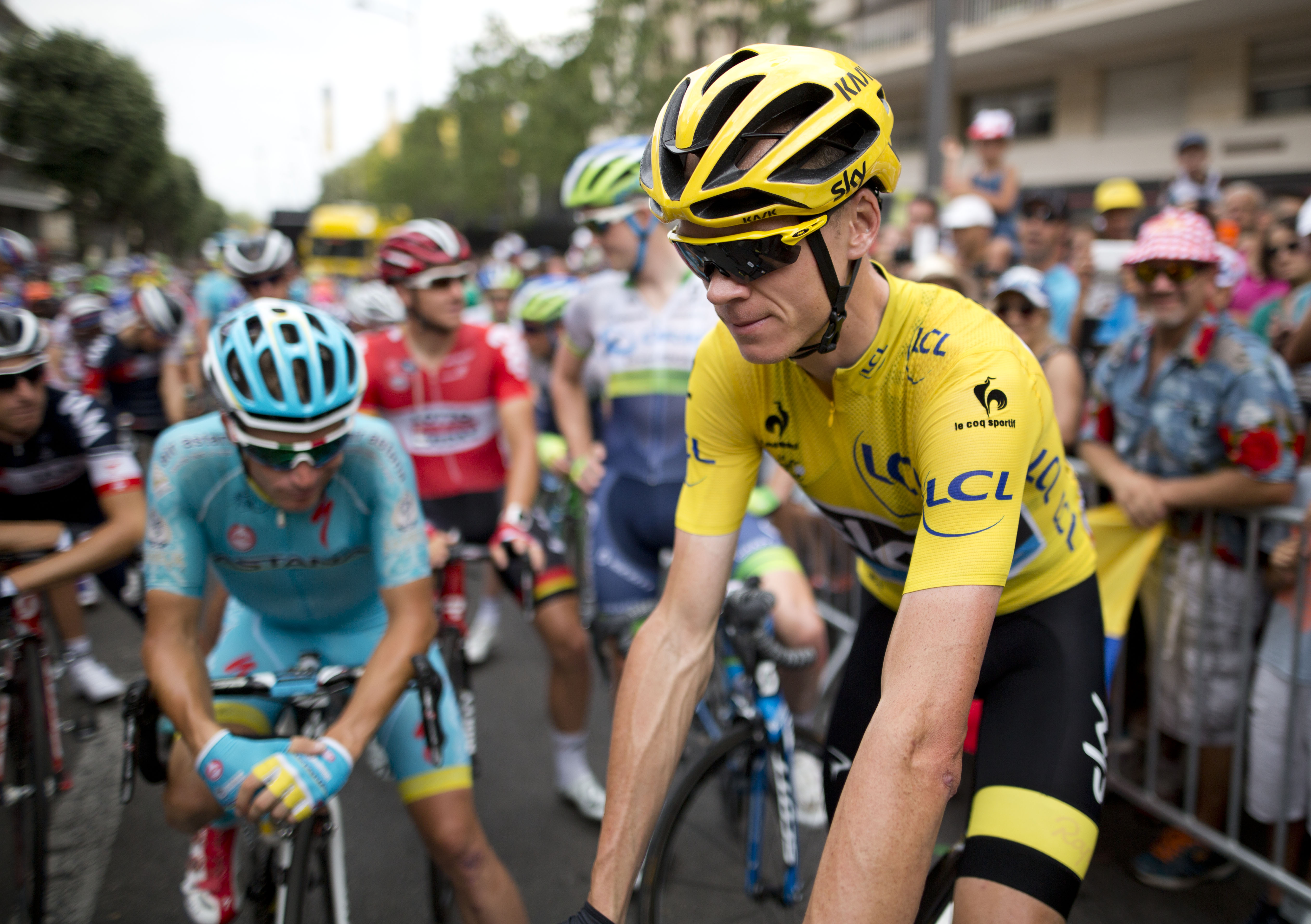 The Latest: Stage 14 shakes top standings at Tour de France