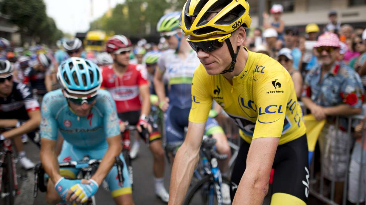 The Latest: Stage 14 shakes top standings at Tour de France