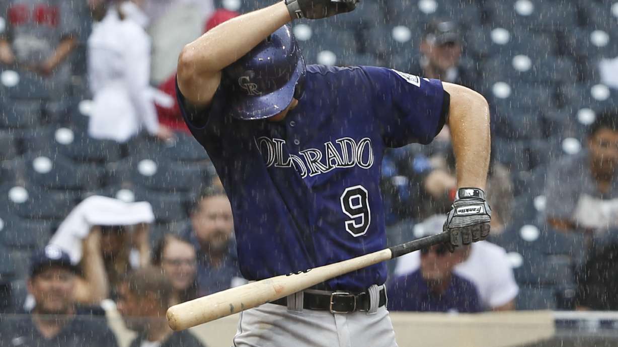 Rockies-Padres postponed by rare rainout in San Diego