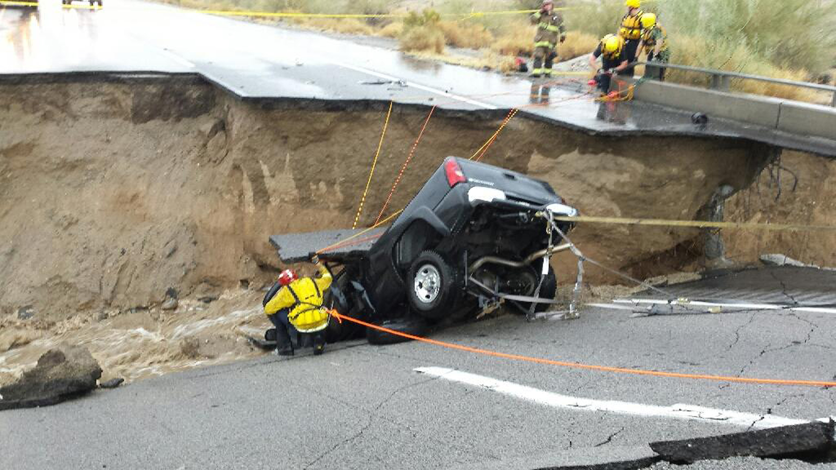 California bridge passed inspection, failed in flash flood