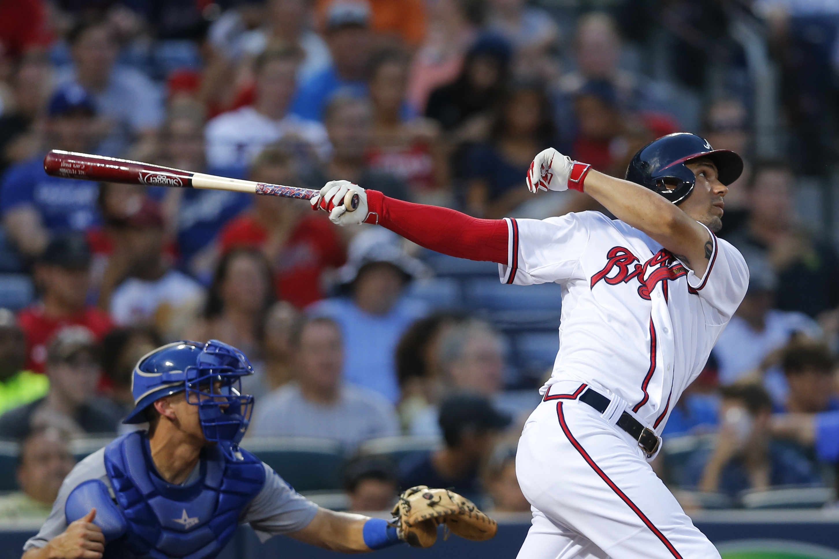 Markakis hits 1st homer of 2015, Braves top Dodgers 7-5