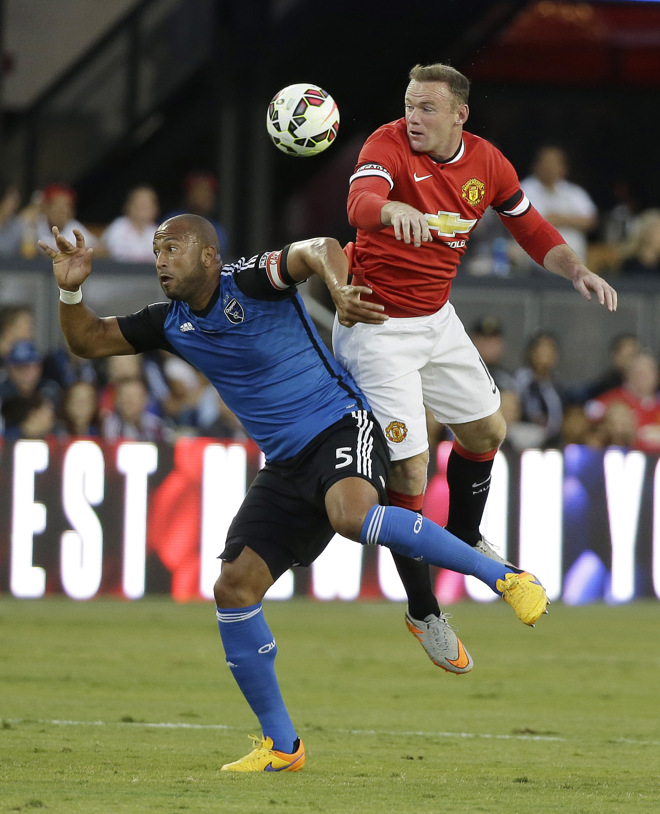 Manchester United beats Earthquakes 3-1 in exhibition