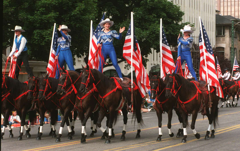 Photo Gallery: History of Days of '47 parade