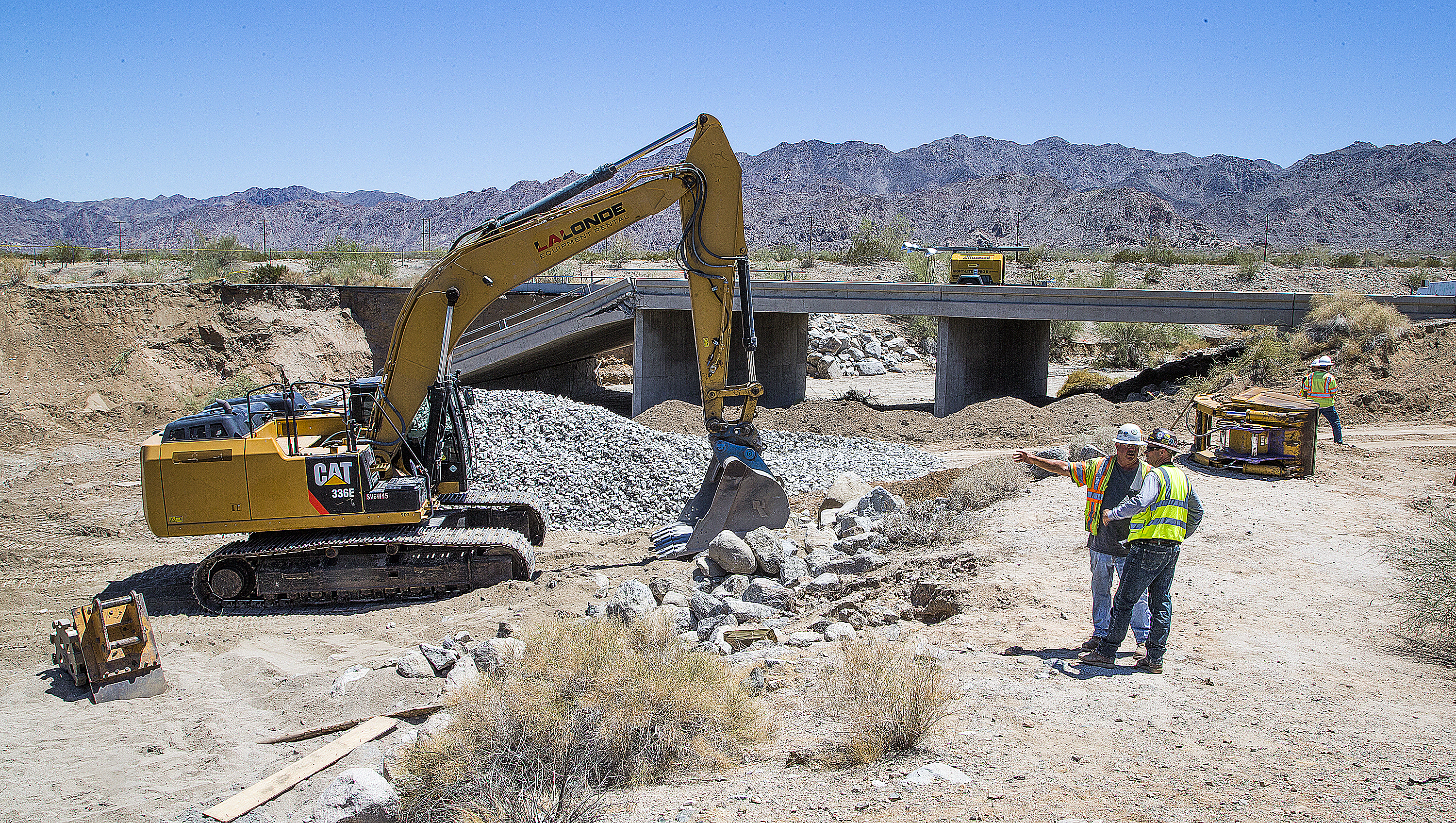 Freeway in California partially reopens after bridge damage