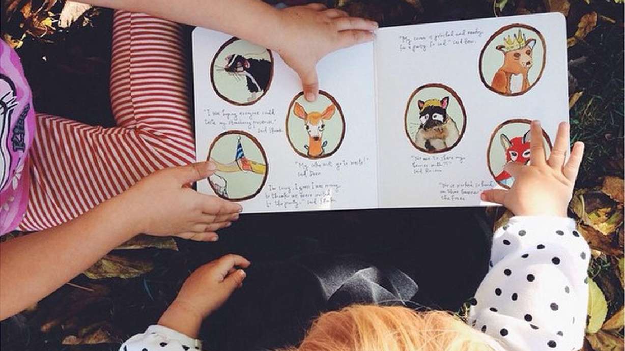 From temples to women's stories, Utah-born artist shares hope