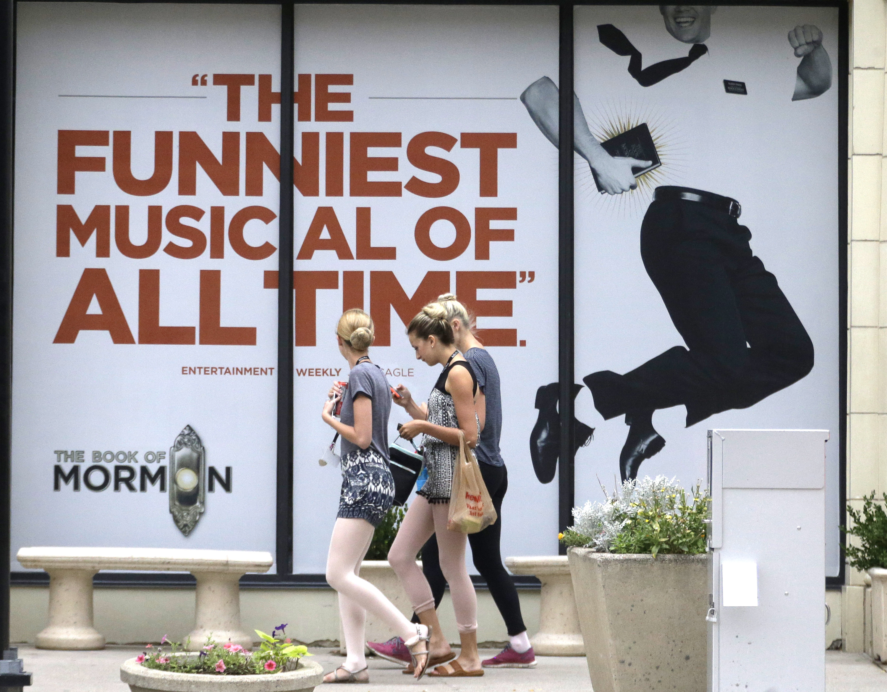 'The Book of Mormon' gets rousing reception in Utah