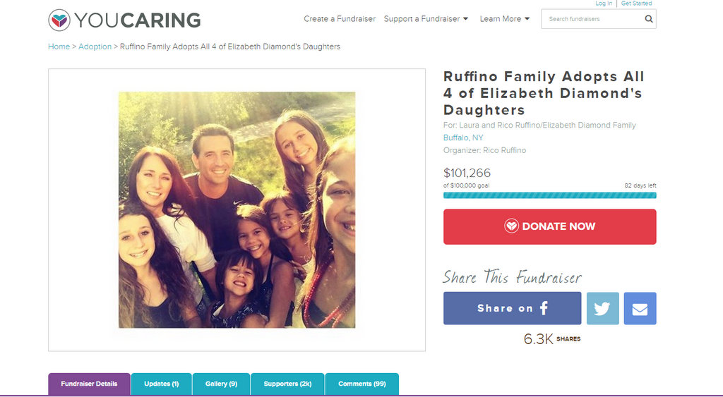 Mom raises best friend's four daughters after their mother's death