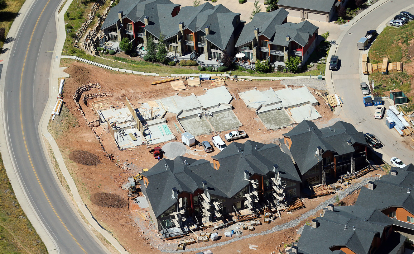 New home construction is underway Wednesday, July 29, 2015, in the Park City area. (Photo: Scott G Winterton, Deseret News)