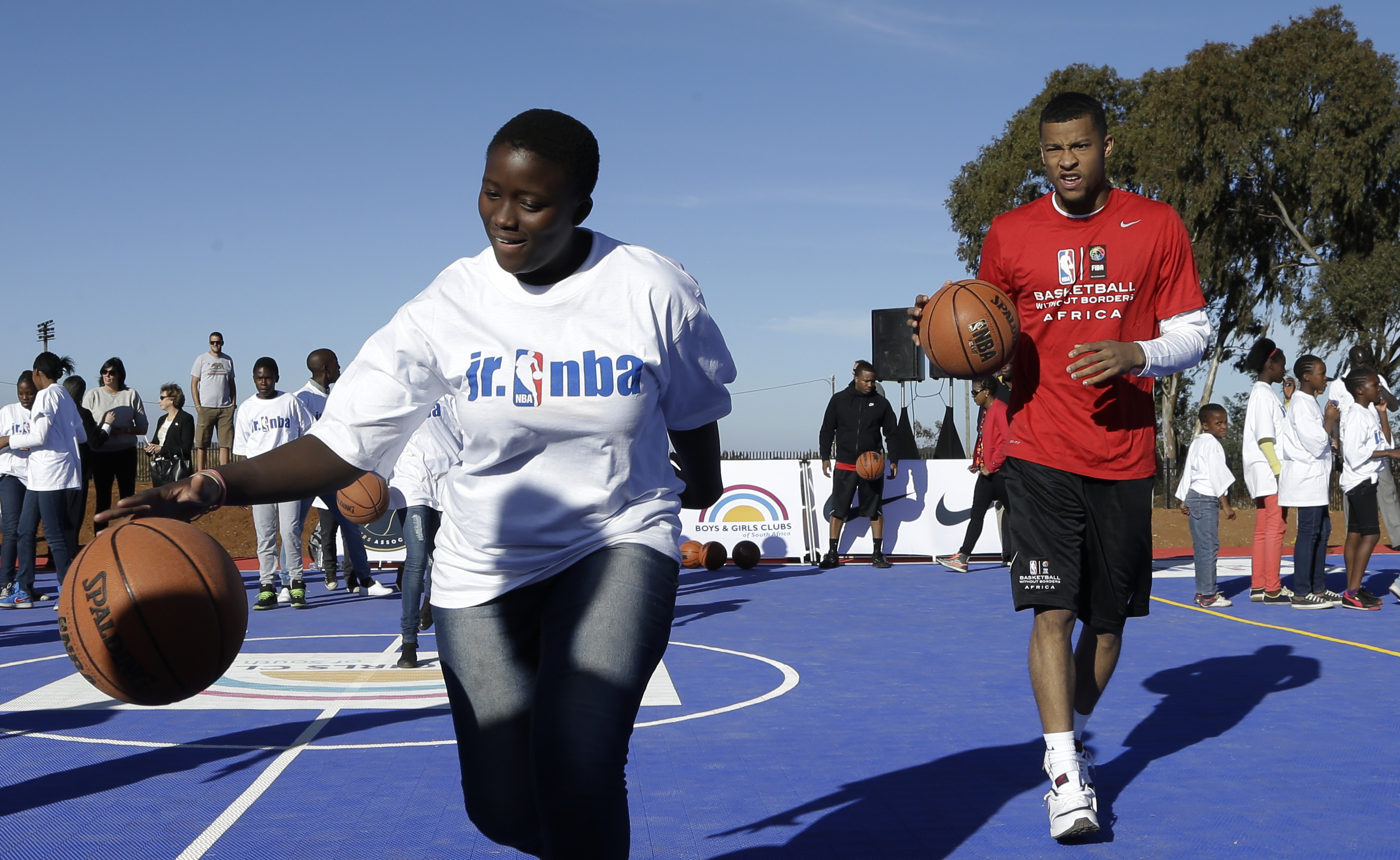 NBA in Africa: Visiting Mandela's house and planning safaris