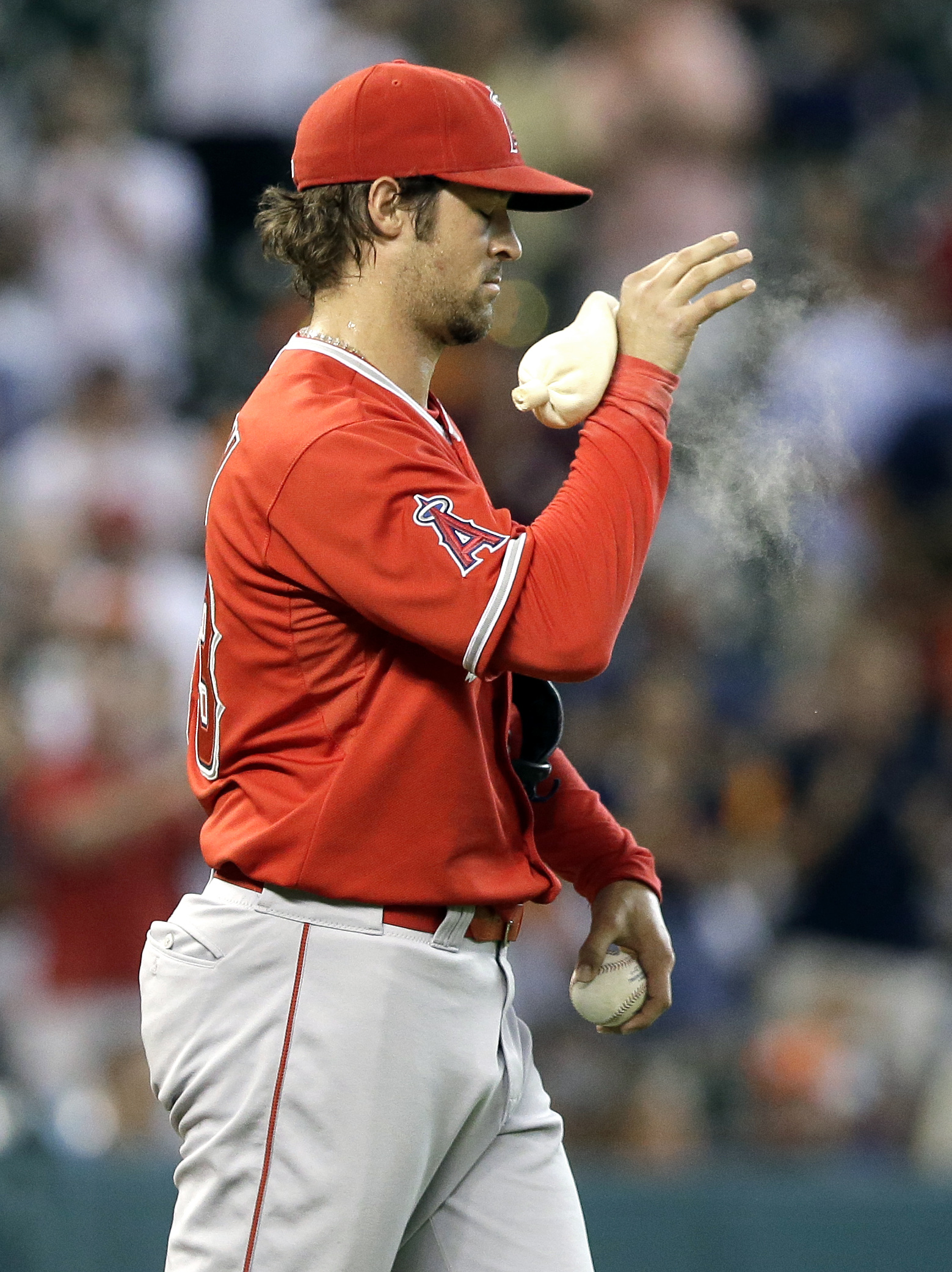 Angels send C.J. Wilson to DL, make no late move at deadline
