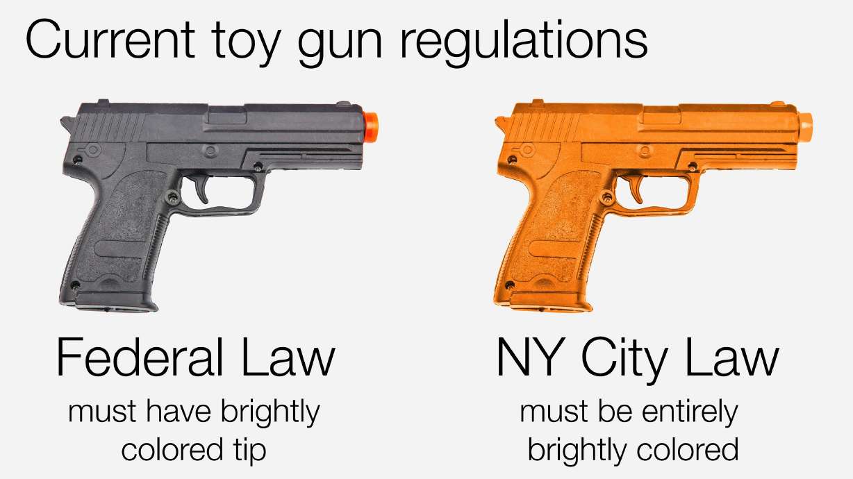 Walmart, Amazon halt sales of toy guns that look real in New York