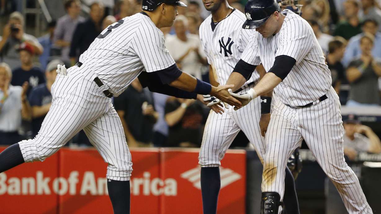 McCann, A-Rod and Yankees break loose again, rout Red Sox