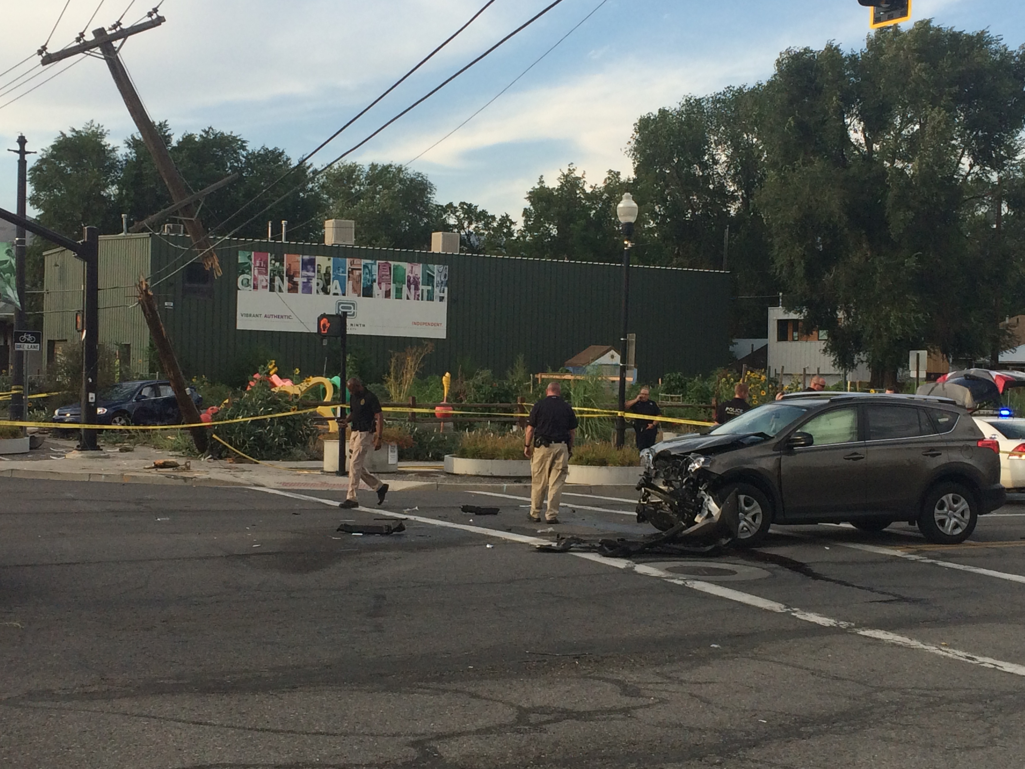 Man arrested after crash was wanted in June shooting case