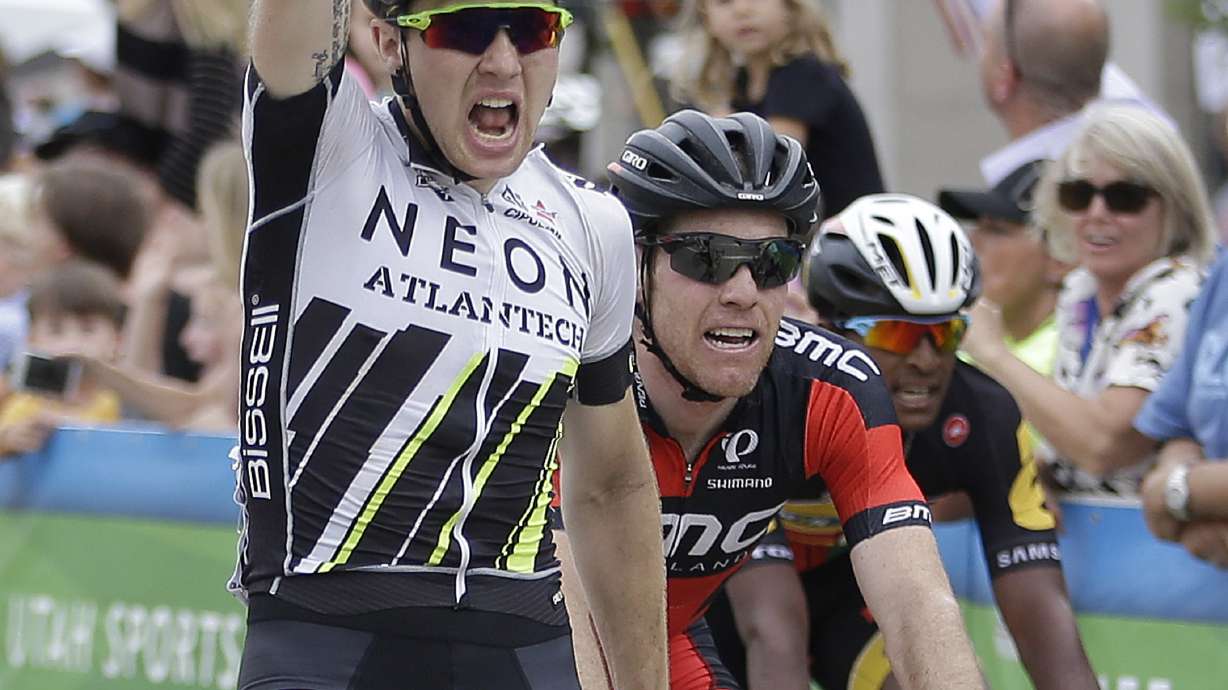 Logan Owen edges field to win Stage 3 of Tour of Utah