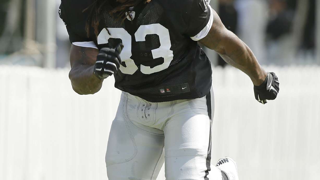 Trent Richardson returns to practice for Raiders