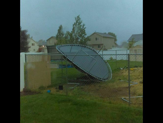 Poderosa tormenta azota UT causando daños y privando de electricidad a muchos