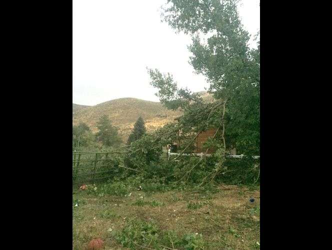 Poderosa tormenta azota UT causando daños y privando de electricidad a muchos