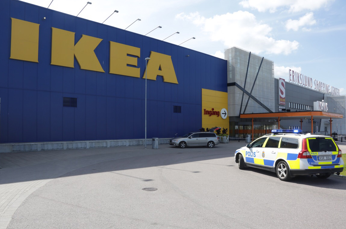 Knife attacks kill 2 people at central Sweden Ikea store