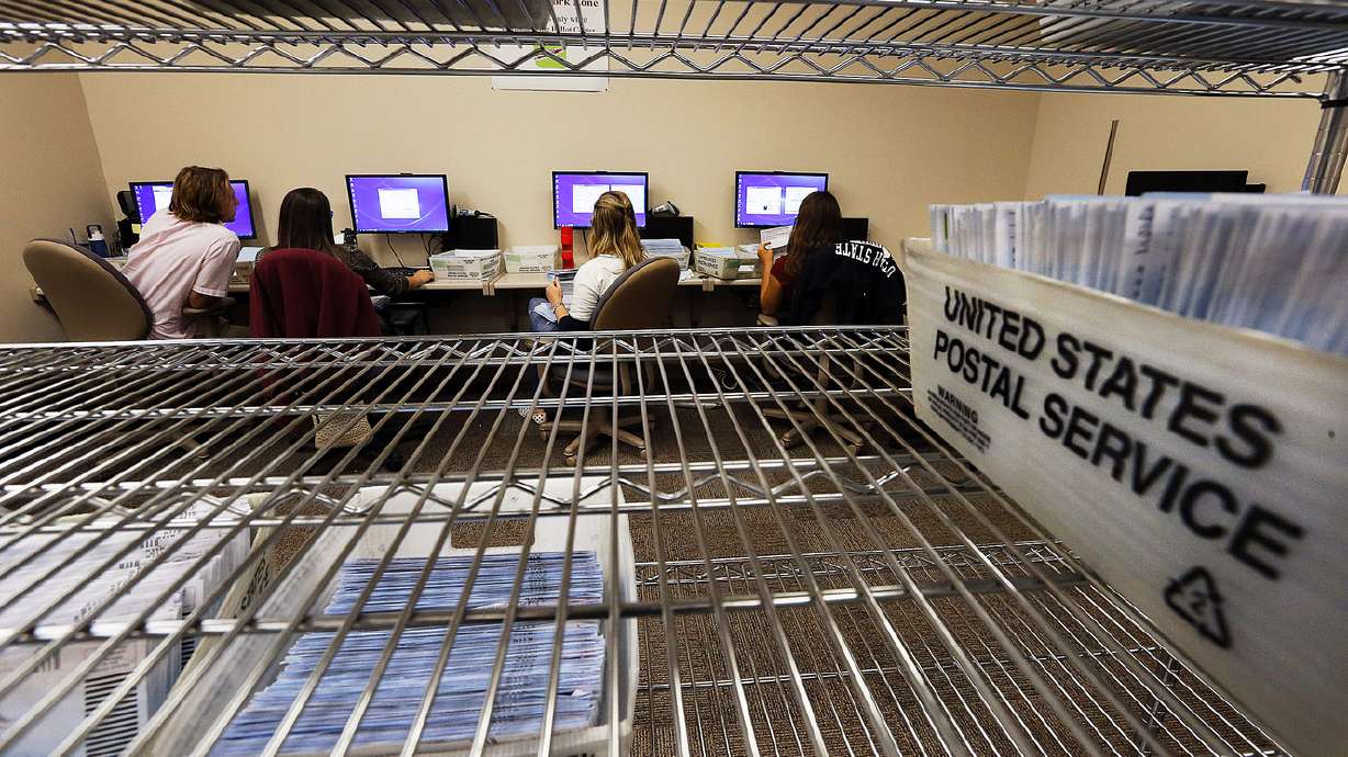 14,000 vote-by-mail ballots return to Salt Lake, Davis counties