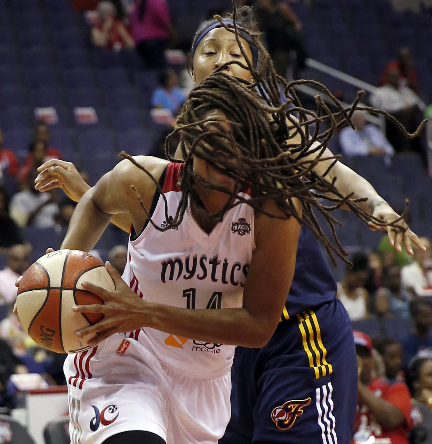 Catchings with 20 points, leads Fever over Mystics 73-62