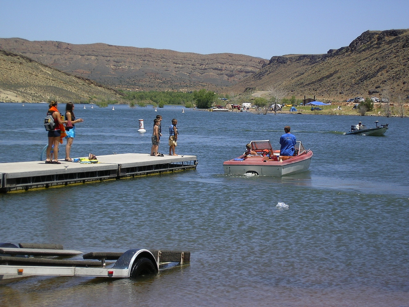 Enjoy unlimited fishing, collect driftwood at Gunlock State Park