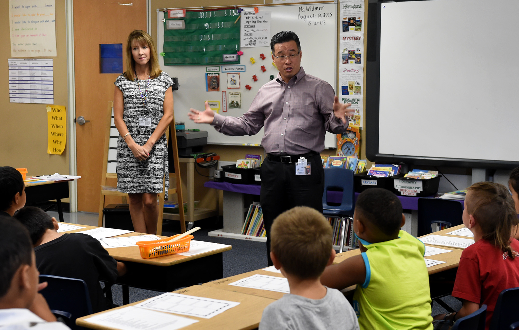 First day of school has double meaning for Booth