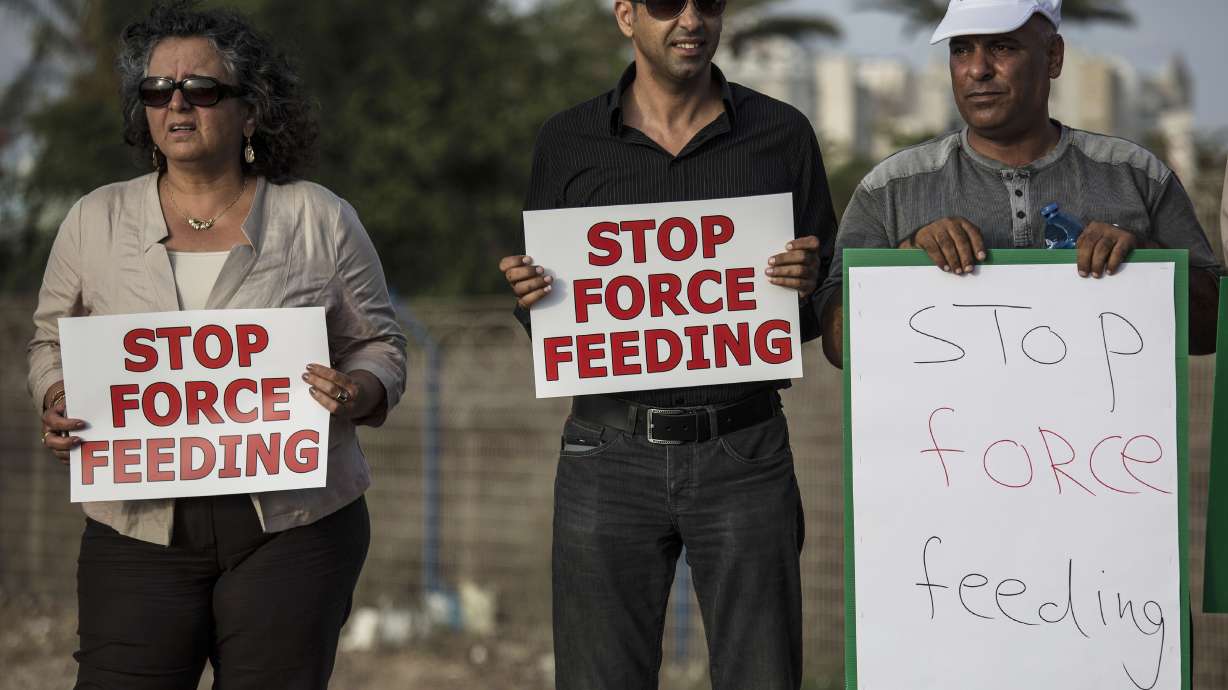 Israeli force-feeding law pits doctors against state
