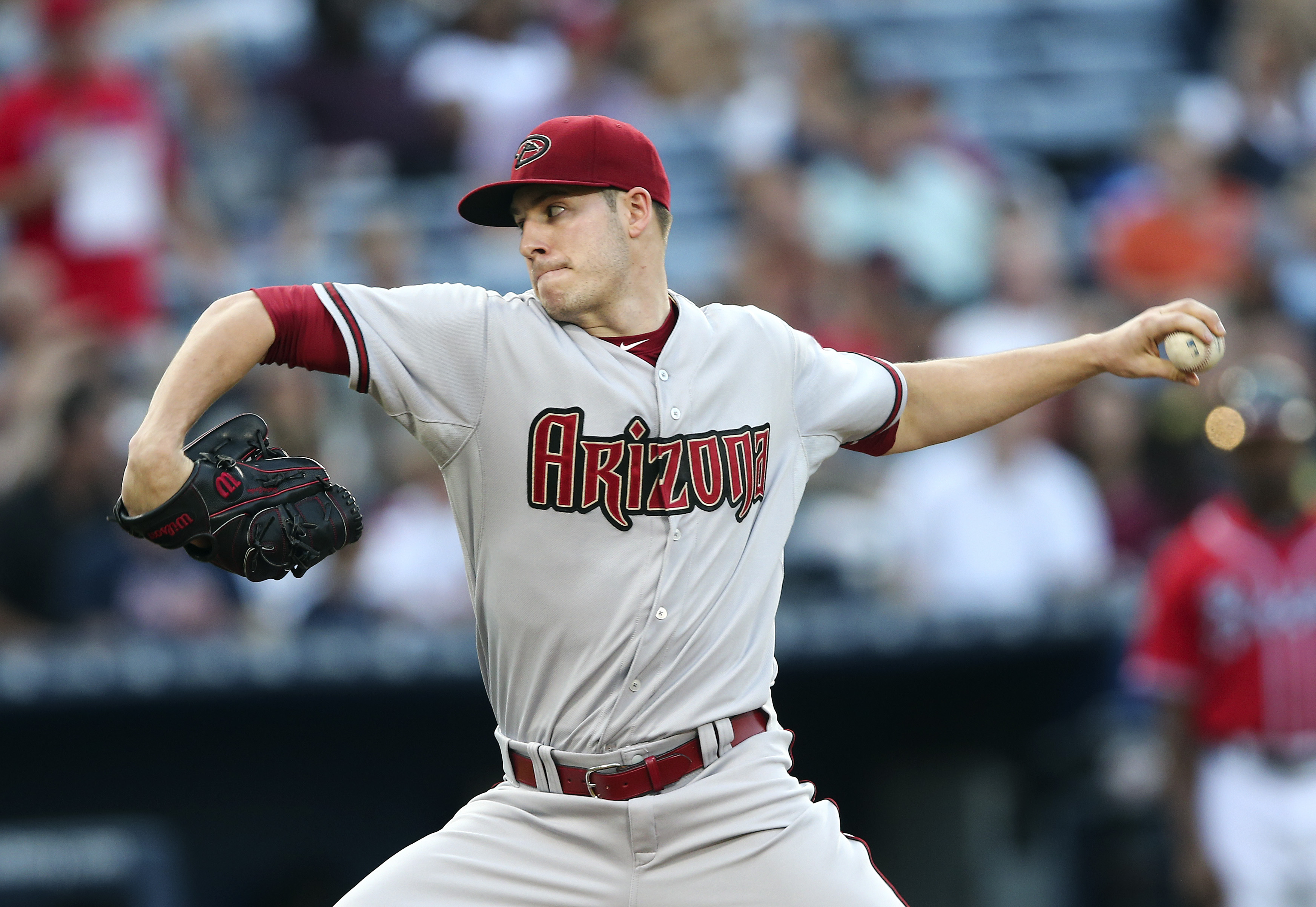 Corbin allows only 3 hits, Diamondbacks hold off Braves 8-4