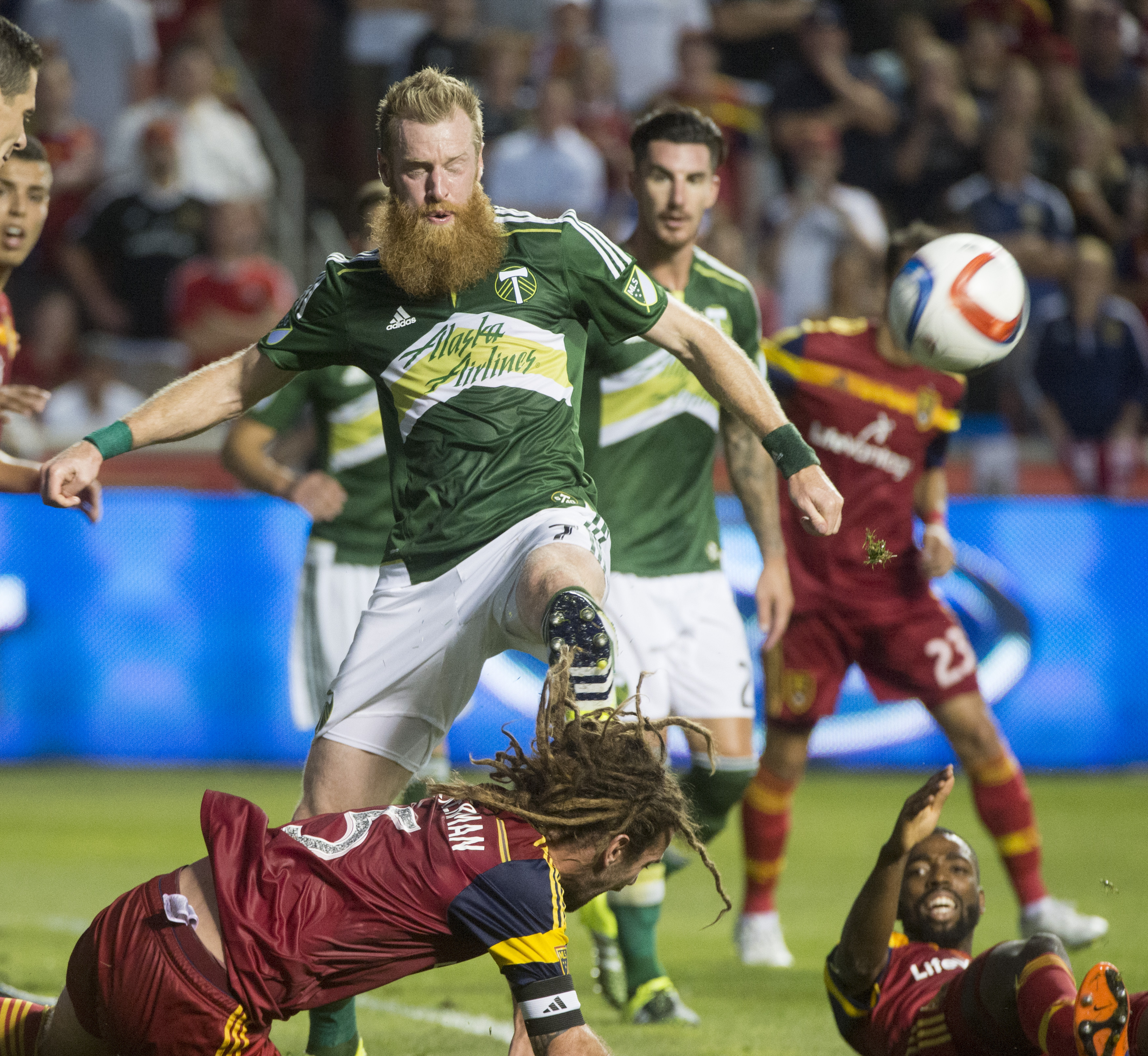 Borchers' late header lifts Timbers past Real Salt Lake, 1-0