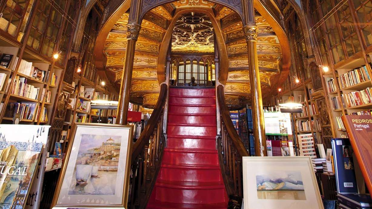 Courtesy Livraria Lello
