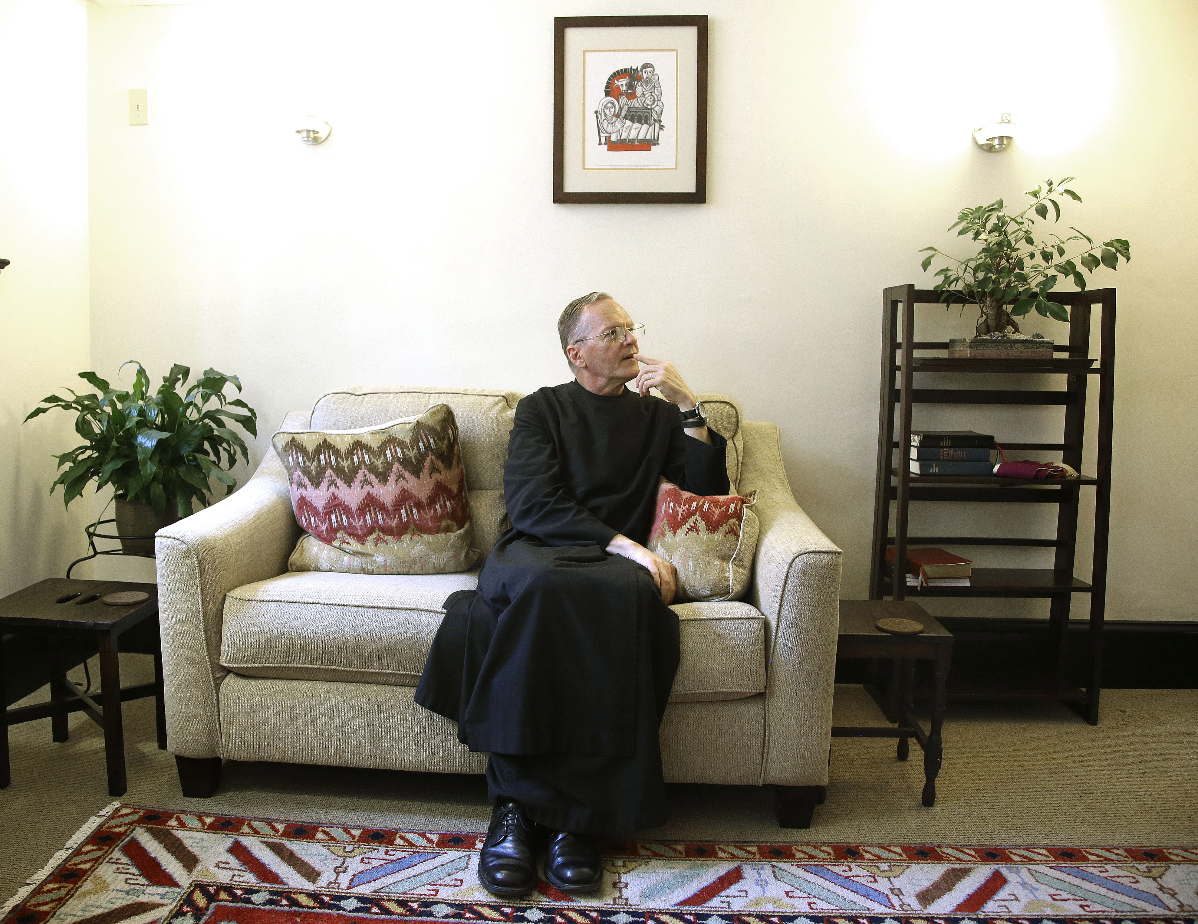 Near bustling Harvard Square, monks provide silent sanctuary