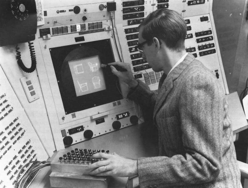 Ivan Sutherland was famous for one of the first
graphics computer systems, Sketchpad in 1962 (Photo: Courtesy of Evans & Sutherland)