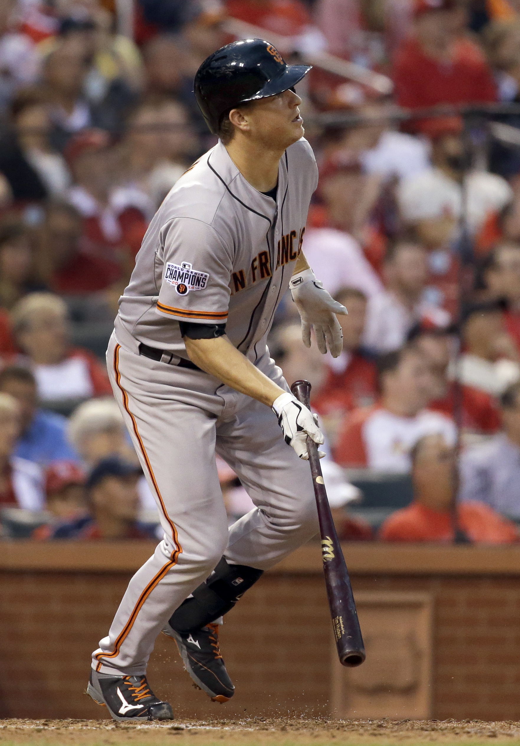 Molina's homer pushes Cardinals past Giants 4-3