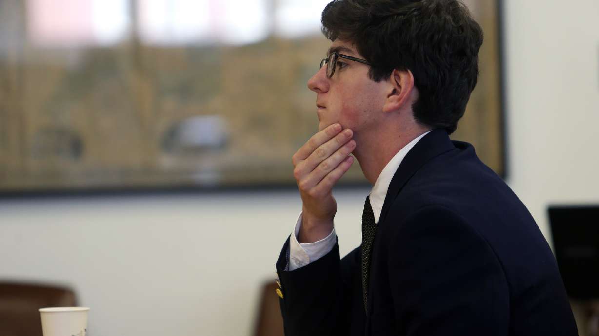 Accuser in prep school rape case finishes testimony on stand