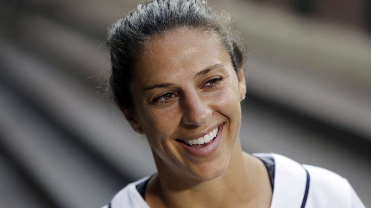 World Cup soccer star Carli Lloyd has book deal