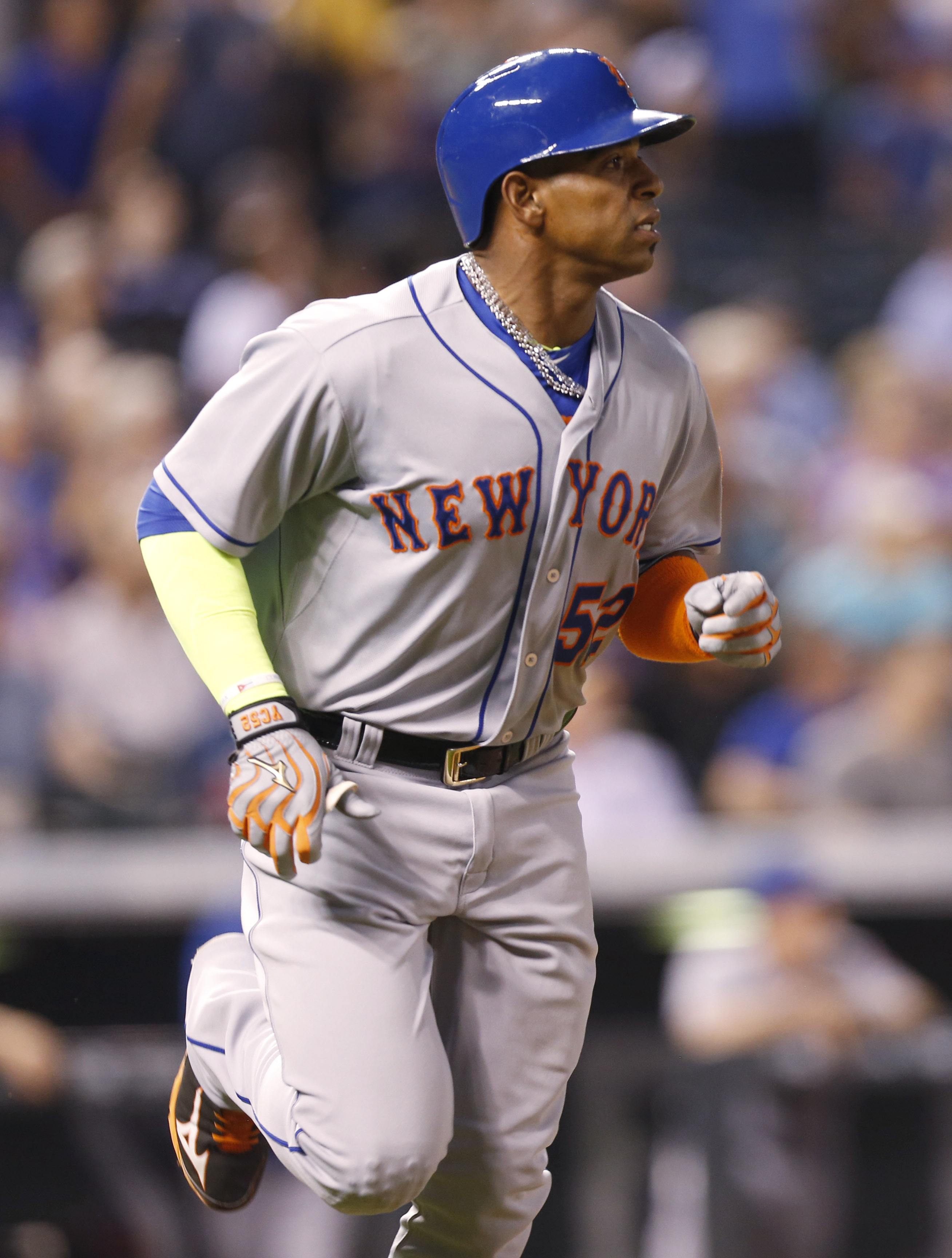 Mets' Cespedes homers 3 times against Rockies