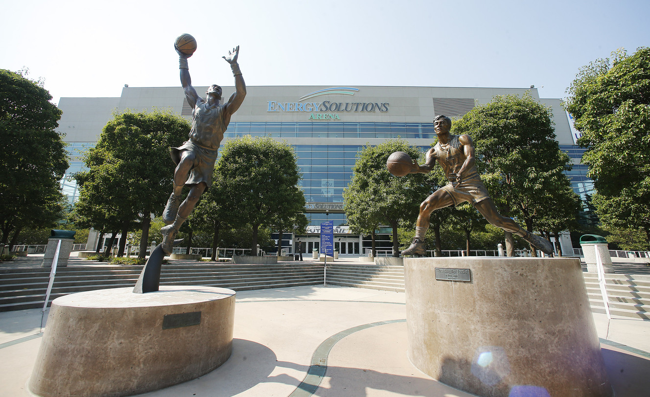 EnergySolutions Arena in Salt Lake City Tuesday, Aug. 18, 2015. (Photo: Jeffrey D. Allred, Deseret News)