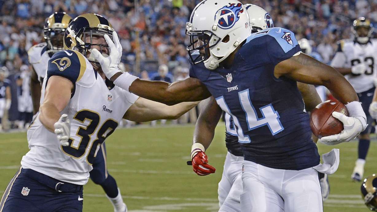 Titans beat Rams 27-14, spoiling coach Jeff Fisher's return