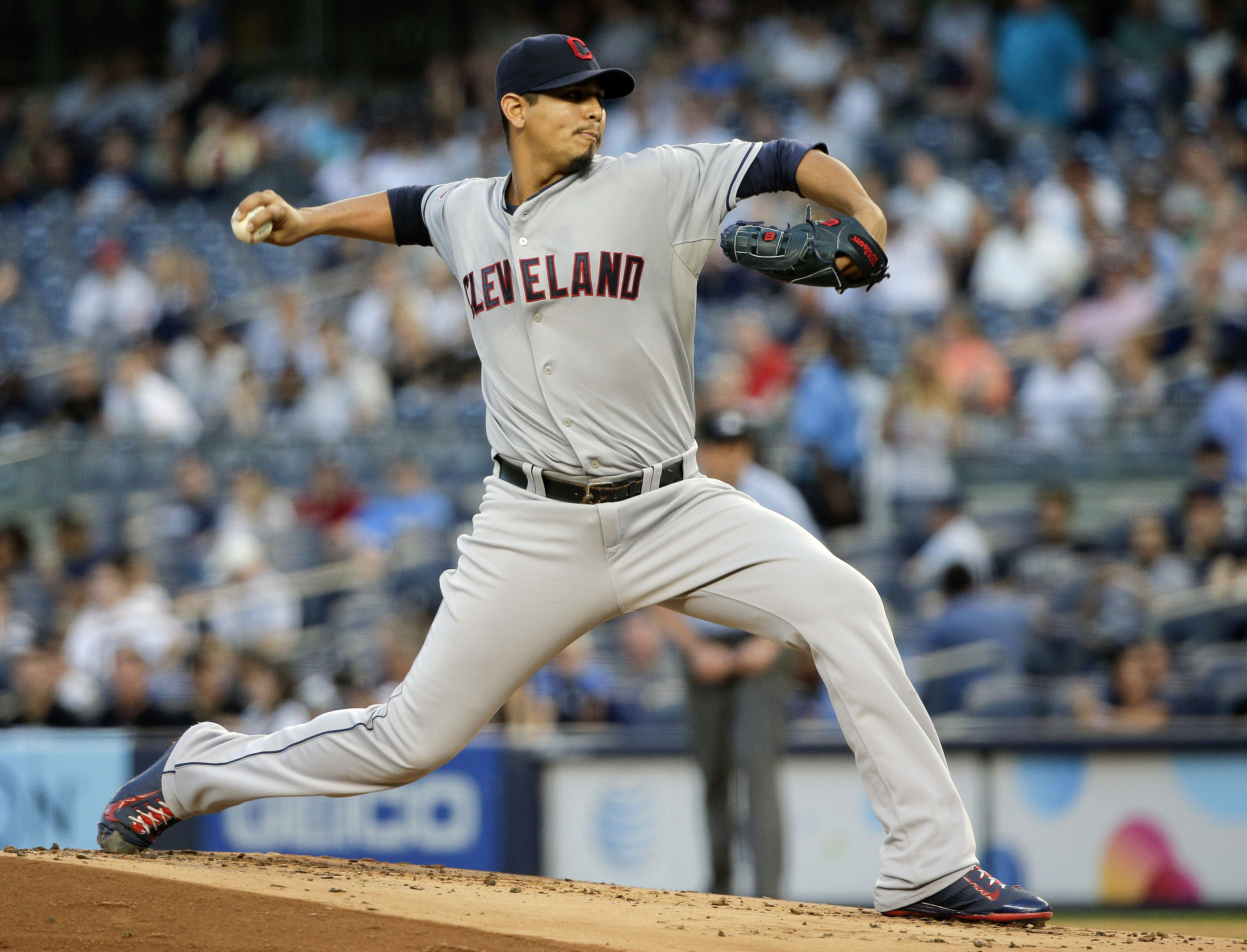 Indians place starter Carlos Carrasco on disabled list