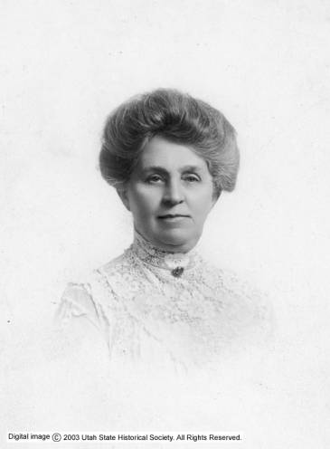Seraph Young, a niece of Brigham Young, was the first woman to legally vote in the United States. In 1870, Utah became one of the first territories/states to grant women full voting rights.
(Photo: Utah State Historical Society)