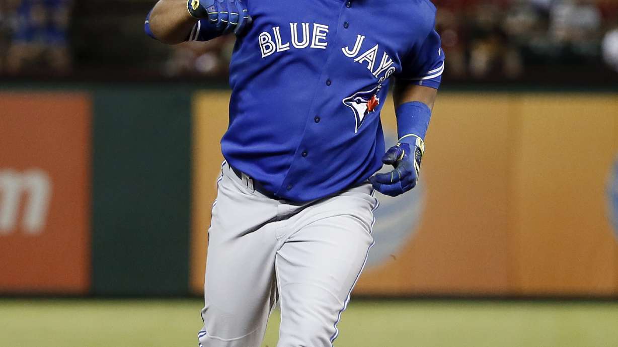 Encarnacion helps Price celebrate 30th, Jays top Texas 12-4