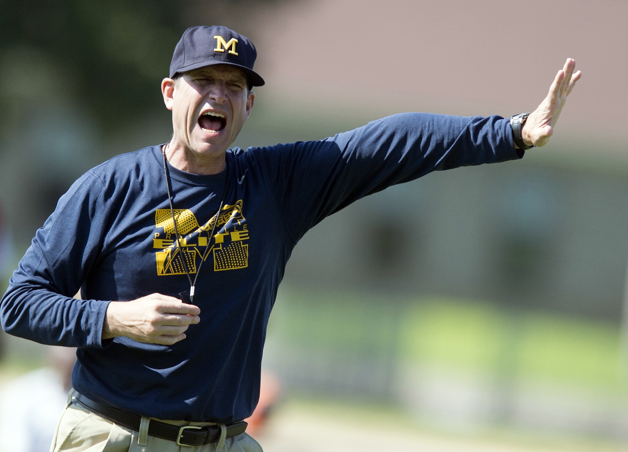 Harbaugh discusses recent phone conversation with Jordan