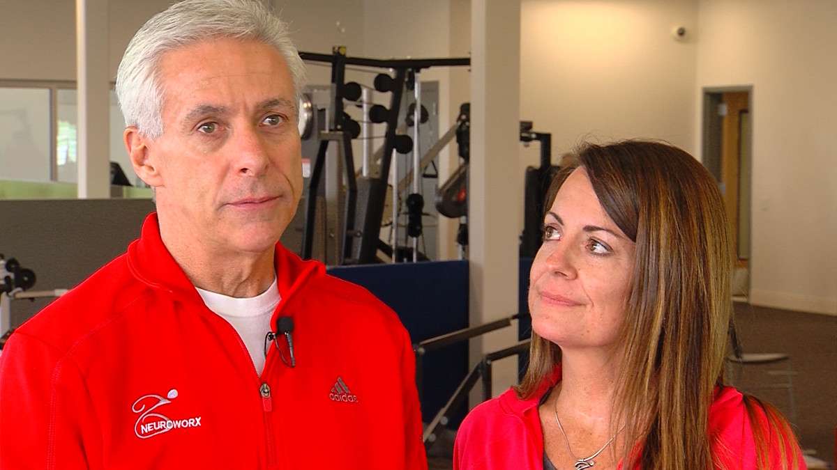 Neuroworx founders Dr. Dale Hull and Jan Black. (Photo: KSL-TV)