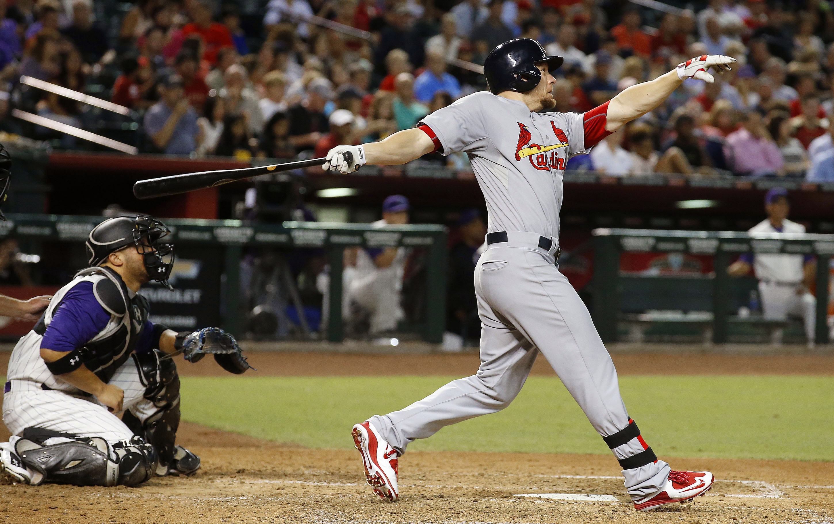 Maness gets key outs in 8th as Cardinals beat D-backs 5-3