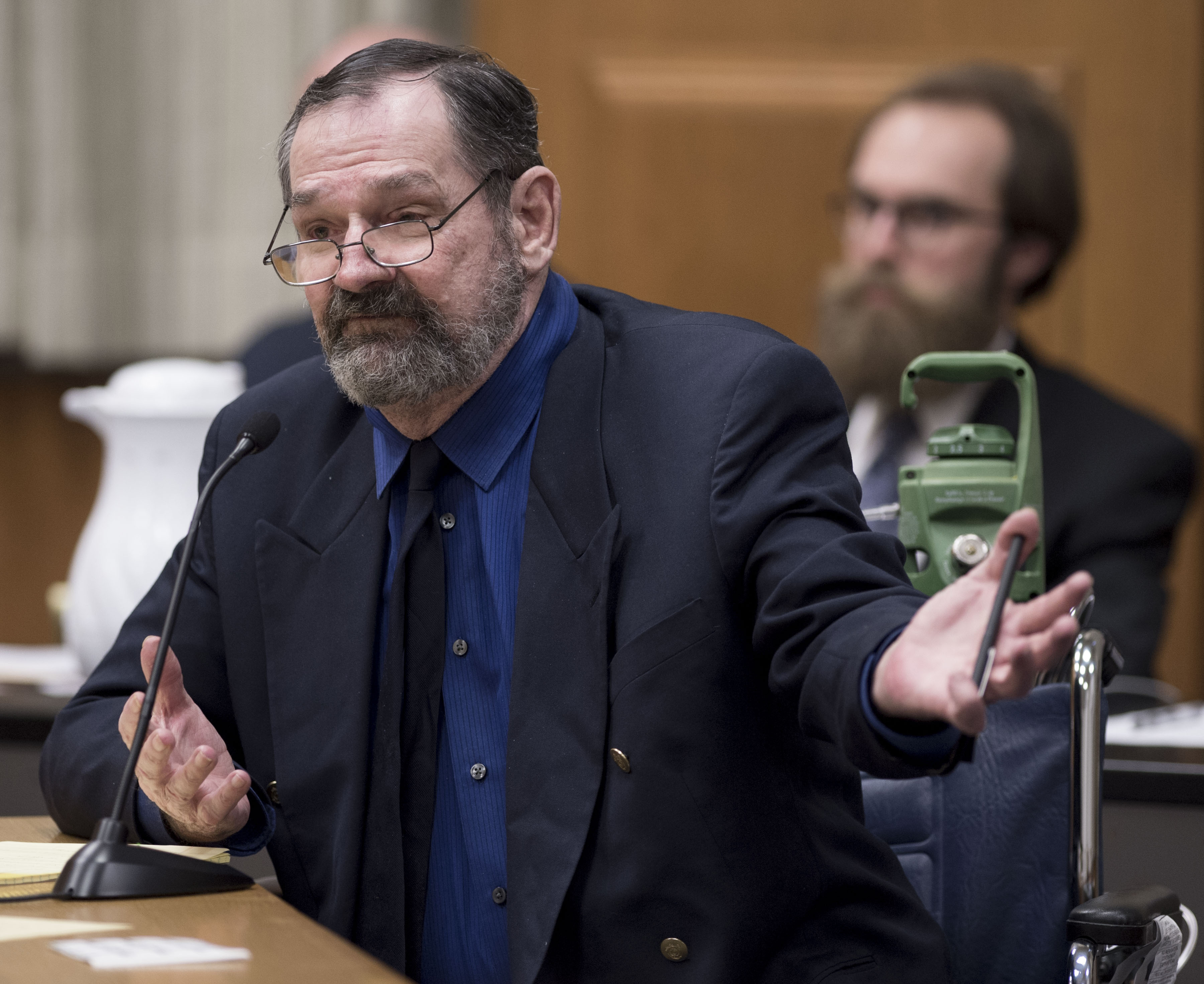 White supremacist takes stand in Jewish site shootings