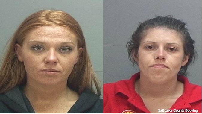 2 mujeres de UT detenidas por robo de correo, identidades, títulos de propiedad; hombre se fuga 