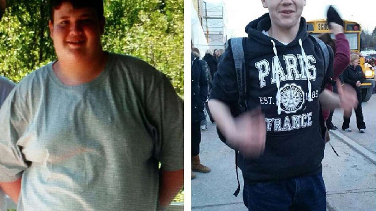 How one teen began his 165-pound weight loss journey