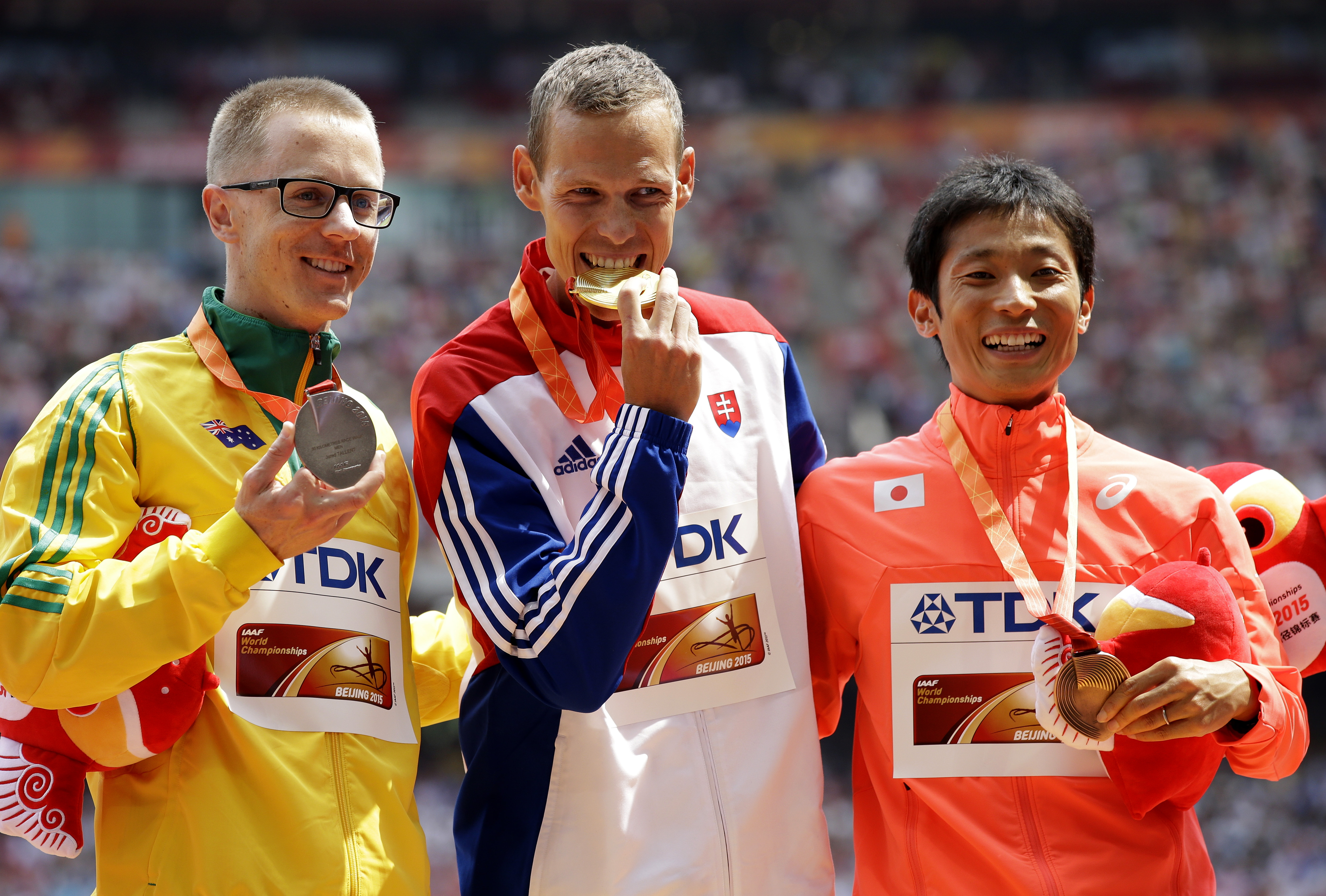 Tallent takes shot at Russia after silver in 50K walk