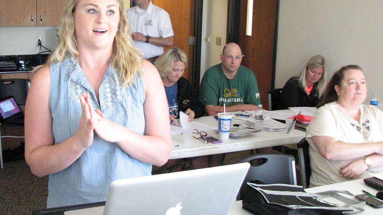 Professional works to teach students more about farms
